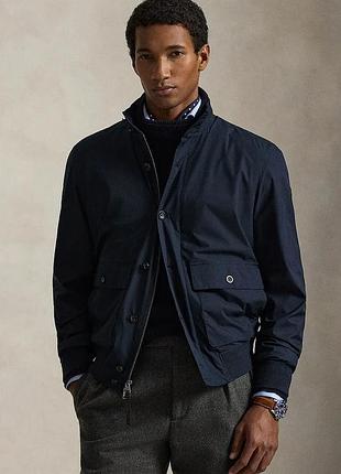 Urbanshop com ua polo ralph laurenкороткая куртка мужская темно-синяя 710p02680 размеры запитуйте