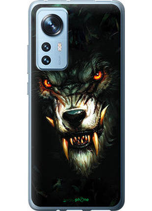 Чохол на xiaomi 12x диявольський вовк "833u-2941-72104"