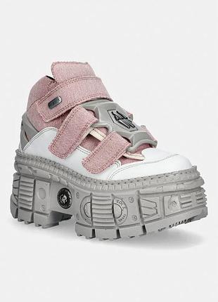 Urbanshop com ua new rockчеревики женские vegan blanco,ecobar rosa, tank casco p розовые m-wall009-v3 размеры запитуйте