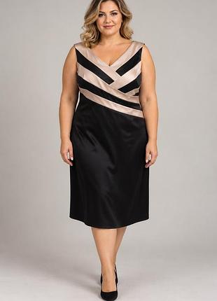 Сукня міді жіноча debenhams collection чорна , розмір eur 46