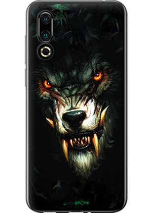 Чехол на meizu 16s дьявольский волк "833u-1701-72104"