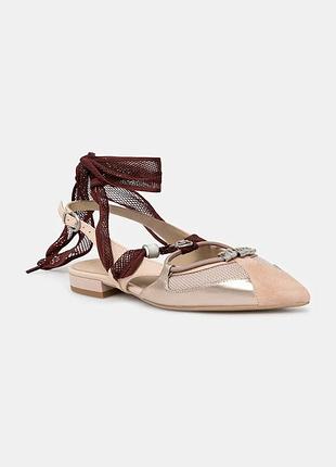 Urbanshop com ua pinkoбалетки pinko gianira 30 цвет бежевый открытая пятка sd0547p003w4e размеры запитуйте