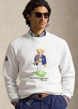 Urbanshop com ua polo ralph laurenсветр чоловічий бавовняний wimbledon білий 710b16075 розміри запитуйте