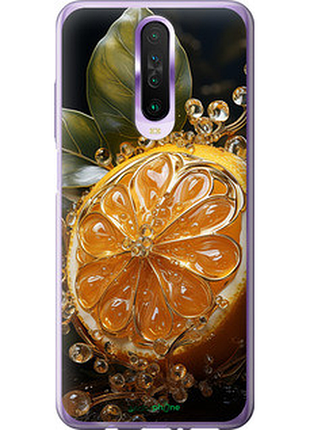 Чехол на xiaomi redmi k30 лимон "5647u-1836-72104"