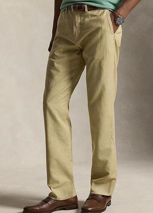 Urbanshop com ua polo ralph laurenштаны мужские льняные коричневые 710a13235 размеры запитуйте