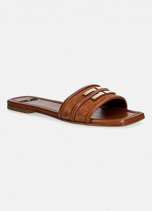 Urbanshop com ua elisabetta franchiзамшеві шльопанці elisabetta franchi колір коричневий sa72l61e2 розміри запитуйте