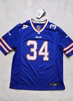 Американский футбол nike buffalo bills thurman thomas #34 nfl jersey