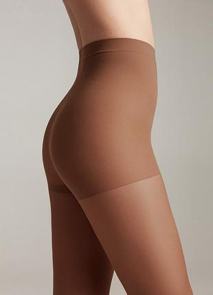 Жіночі колготки conte elegant active soft 20 ден, колір: мокко