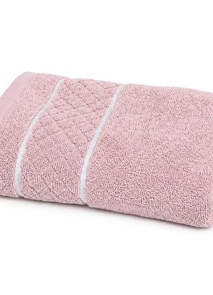 Махровий рушник tawelo soft пудровий бавовна 50×90 см