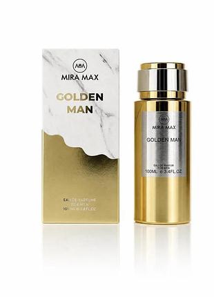 Парфумована вода mira max golden man 100 мл для чоловіків