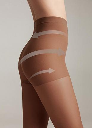 Жіночі колготки conte elegant active soft 40 ден, колір: мокко