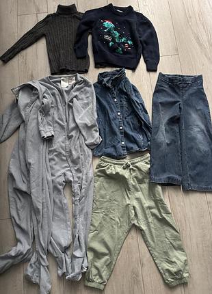 Набір речей h&m/ next та ін. 98-104 см