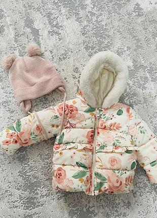 Куртка george 6-9 + шапка h&m у  🎁