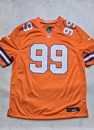 Американский футбол nike denver broncos zach allen #99 nfl jersey