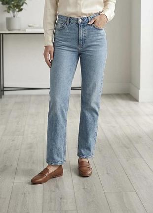 Жіночі блакитні джинси zara m