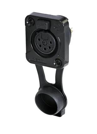 Панельный разъем xlr-5 rean rrx5f-z-002-1