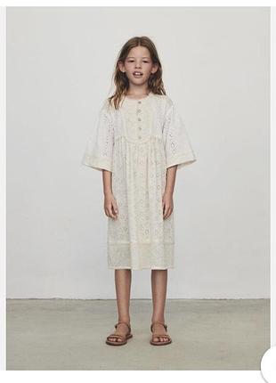 Біла сукня zara