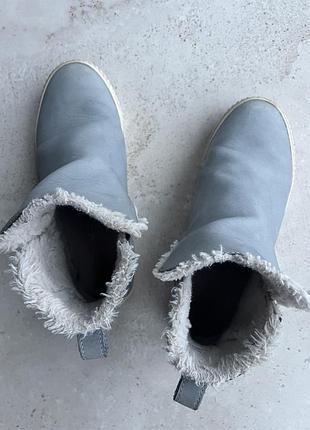 Черевики жіночі timberland skyla bay pull-on сині 23,5 см