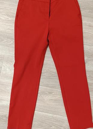 Брюки жіночі zara червоні