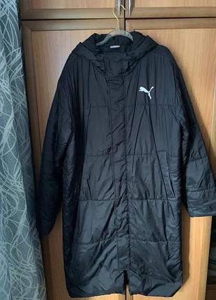 Пальто, куртка puma довге чорне