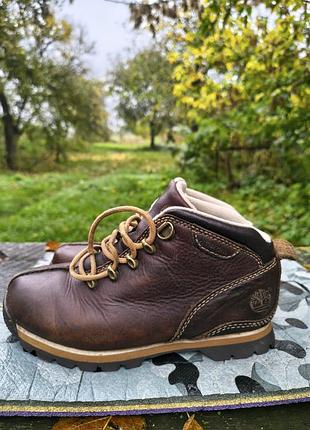 Шкіряні черевики timberland splitrock (оригінал) — розмір 33 (устілка ~20.5 см) 5