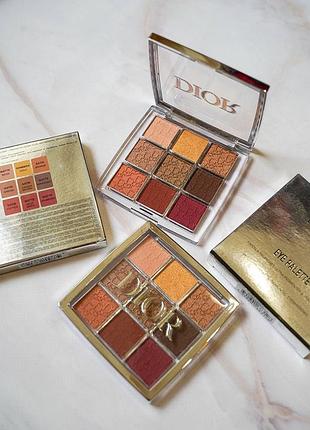 Тіні для повік christian dior backstage eye palette 010 copper essentials