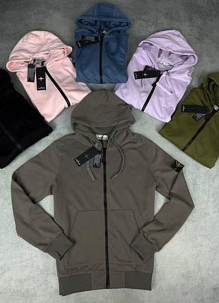 Чоловіче зіп худі stone island