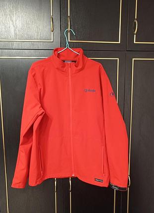 Куртка чоловіча sherpa outdoor вітровка червона
