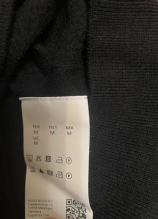 Чоловічий светр hugo boss чорний 3