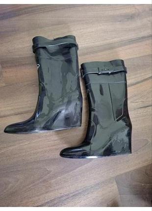 Резиновые сапоги резинки женские