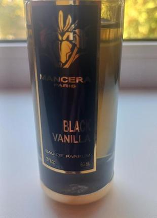 Парфумована вода mancera black vanilla 60 мл