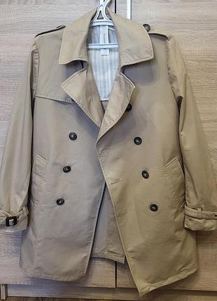 Плащ чоловічий scotch & soda тренч бежевий