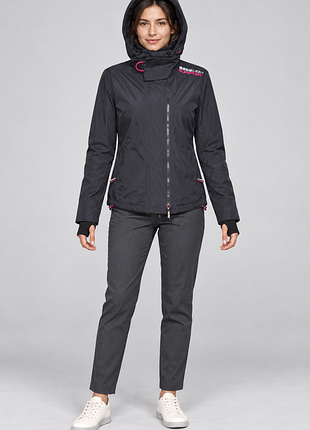 💎сортировочная брендовая ветровка superdry original windcheater на сетке s оригинал