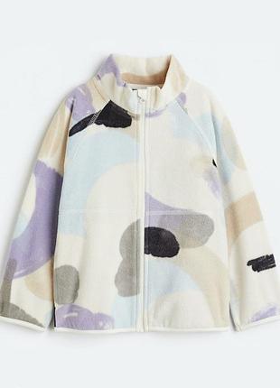 Тепла флісова кофта фліска h&m hm для дівчинки для хлопчика