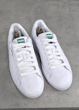 Кожаные кроссовки puma 3