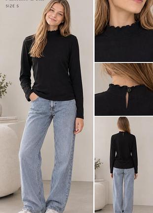 Фірмовий чорний гольф massimo dutti m