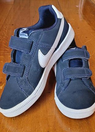 Кросівки дитячі nike сині, розмір 32, довжина устілки 20,5 см, нубук