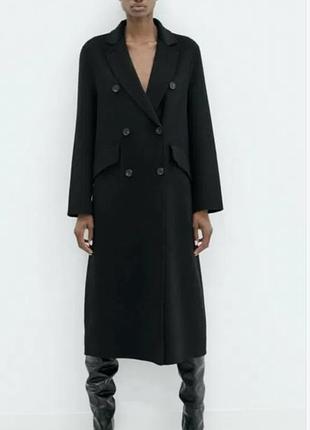 Пальто шерсть zara