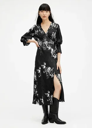 Платье миди от allsaints