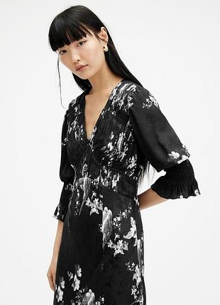 Платье миди от allsaints 5