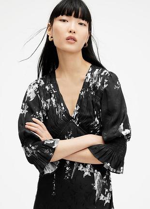 Платье миди от allsaints 4