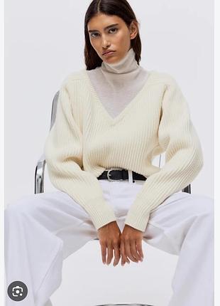 Свитер шерсть h&amp;m edition