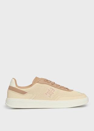 Отличные кеды бежевые tommy hilfiger в коробке 5
