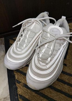 Кросівки nike air max 97 white reflective 3