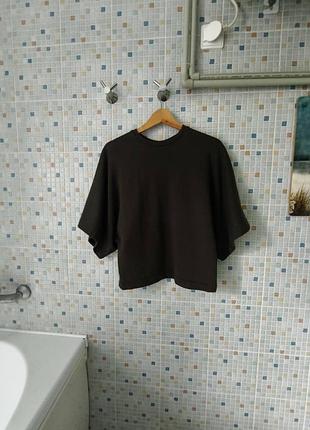 Світшот із коротким рукавом zara.
