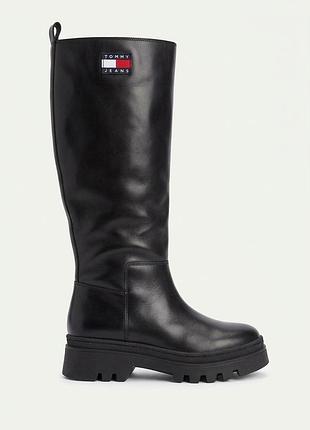 Женские сапоги ботинки tommy jeans fashion boote
