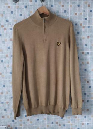 Свитер, кофта на молнии lyle scott.