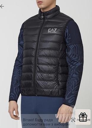 Пуховий жилет emporio armani 2