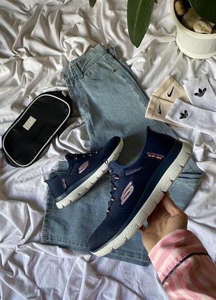 Женские кроссовки skechers hands free slip-ins 38 (25см.) 📏25.5см.