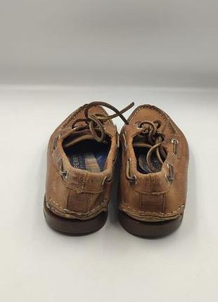 Женские кожаные топсайдеры sperry authentic original оригинал мокасины размер 37 (стелька 23.5 см) 3